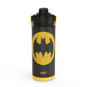 Zak Designs Antimicrobial 20oz Stainless Steel Double Wall Vacuum Beacon Bottle - 1 of 4