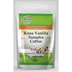 Larissa Veronica Kona Vanilla Sumatra Coffee (Gourmet, Naturally Flavored, Whole Coffee Beans) (16 oz, ZIN: 564510) - 1 of 4