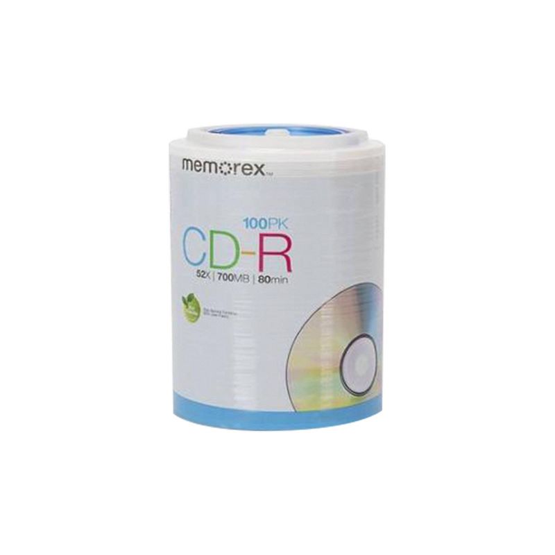 Memorex CD-R Spindle Disc Pack - 100 PK, 3 of 7