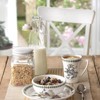 Portmeirion Botanic Garden Birds 8.5" Salad Plate, Baltimore Oriole - Fine Earthenware Dinnerware, All Purpose Tableware Set - 2 of 3