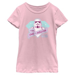 Girl's Star Wars Trooper Of A Million T-Shirt - 1 of 4