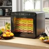 Costway Food Dehydrator 7 Stainless Steel Trays Dryer with 1-24H Timer Silver - 2 of 4