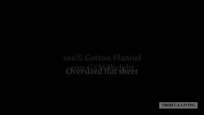 Deer Toile Navy Cotton Flannel Queen Sheet Set