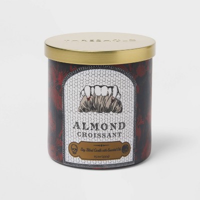 2 Wick 15.1oz Limited Edition Lidded Jar Candle Almond Croissant - Threshold™