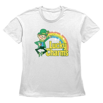 Women's Lucky Charms Chibi Rainbow T-Shirt