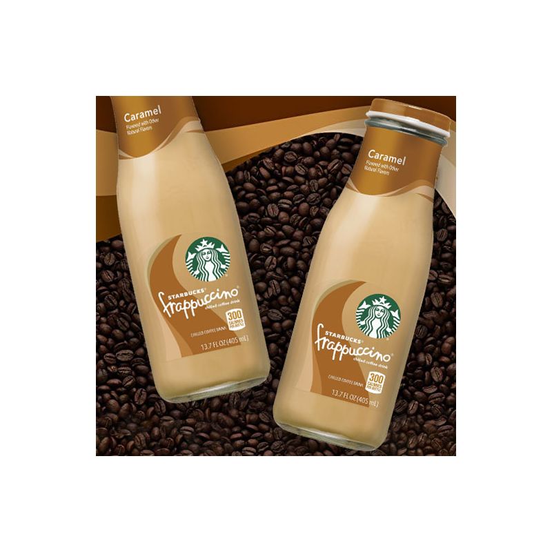 Starbucks Frappuccino Caramel Coffee Drink - 13.7 fl oz Glass Bottle, 4 of 7