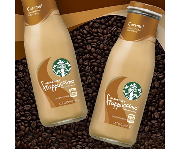 Starbucks Frappuccino Frappuccino, Chilled, Caramel - 13.7 fl oz