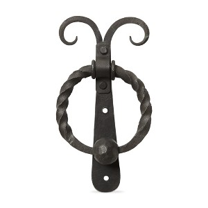TAG Mariposa Forged Door Knocker - 1 of 2