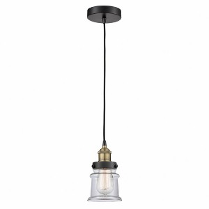 Canton - 1 Light Mini Pendant In Industrial Style-9.25 Inches Tall and 5.25 Inches Wide - 1 of 1