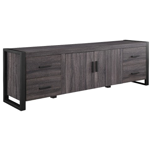 Modern industrial tv deals console