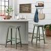 Set of 2 29" Chimney Hill Saddle Barstools - Inspire Q - 2 of 4