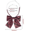 INSPIRE CHIC Women's Pre-tied Colorful Plaid Elastic Strap Party Costume Bow Ties - 2 of 4