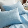 BAGOKIE All Seasons 2/3PCS Quilt Bedding Set with Quilt & Pillow Sham Bed Cover - 2 of 4