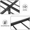 homfan Queen Bed Frame with Headboard, Industrial Platform Bed Frame with 14 Strong Metal Slats Support, 11'' Under-Bed Storage, Grey - 4 of 4