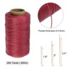 Unique Bargains Wear-Resistant Polyester Embroidery Waxed Thread with Needles - 2 of 4
