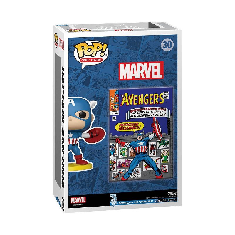 Funko POP! Comic Covers: Marvel - Captain America (Target Exclusive), 2 of 5