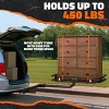 Mockins 450 lbs. Capacity Swing Away Hitch Adapter (30.5"x16.5"x5.5") with Hitch Lock and Stabilizer - 3 of 4