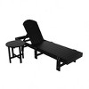 WestinTrends Dylan 2 Piece Poly Reclining Chaise Lounge - 3 of 4