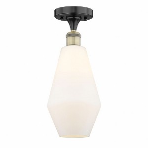 Cindyrella - 1 Light Semi-Flush Mount In Nautiical Style-14.75 Inches Tall and 7 Inches Wide - 1 of 1