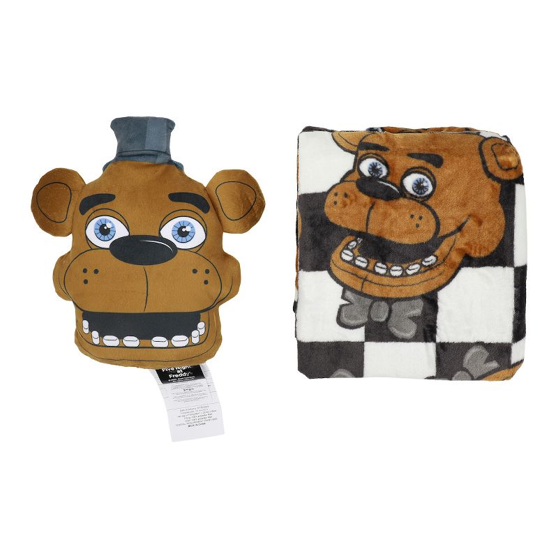 Five Nights at Freddy's Throw Blanket and Pillow Set, 1 of 5