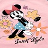 Girls' - Disney - Minnie Mouse Sweet Style Shirt Tail Raglan Graphic T-shirt - 2 of 3
