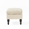 PAGED 50 Inch Storage Ottoman Bench Modern Leather Bench with Button Tufted Cushion for Living Room, Bedroom, Entryway - 3 of 4