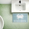 Stupell Industries Beach House Entry Crab Printed Plush Bath Mat And Bath Rug, Design By Kim Allen, 18"X30" - 3 of 4