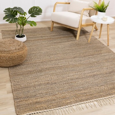 Rug Branch Natural Tonal/Solid Taupe Indoor Area Rug