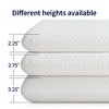 Dyonery Ultra Thin Cooling Memory Foam Pillow for Stomach & Back Sleepers – Low Profile, Washable Cover, Pressure Relief Support - 3 of 4