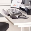 Fellowes Memory Foam Mouse Pad Wrist Rest 7 15/16 x 9 1/4 Black/Silver 9175801 - 2 of 2