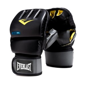 Everlast Evergel Durable Wristwrap Heavy Bag Synthetic Leather Boxing Gloves for MMA Fighters, Boxers, & Fitness Enthusiasts, Black, Large/Extra Large - 1 of 4