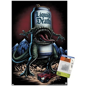 Trends International Liquid Death - Reapersaurus Rex Unframed Wall Poster Prints - 1 of 4