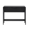 MDF Reeded Drawer Front Transitional Writing Desk with Spacious Work Surface and Durable Warp - 2 of 4