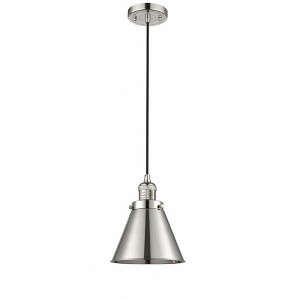 Appalachian - 1 Light Cord Hung Mini Pendant In Traditional Style-10 Inches Tall and 8 Inches Wide - 1 of 1