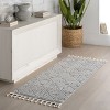 Nuloom Kerry Textured Geometric Tasseled Area Rug - 2 of 4
