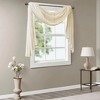 Gracie Mills Cyprian Diamond Embroidered Lightweight Sheer Window Scarf - 2 of 4