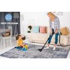 Kumasinova Stain-Resistant Area Rug, Non-Shedding Door Mat,Kid & Pet-Friendly, Silver Abstract Area Rug for Living Room, Latex-Free Cotton Backing - 3 of 4