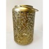 Essential Decor & Beyond Metal Candle Holder in Gold - 4 of 4