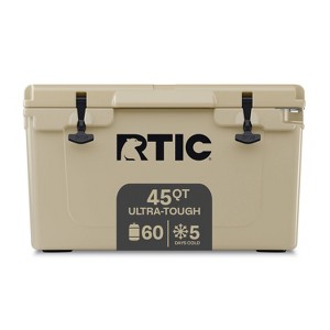 RTIC Outdoors 45qt Ultra-Tough Hard Sided Cooler - Tan : Target