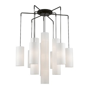 Livex Lighting Strathmore 15 - Light Chandelier in  Black - 1 of 4