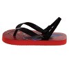 Spider-Man Boys' Flip Flops. (Toddler/Little Kids) - 3 of 4