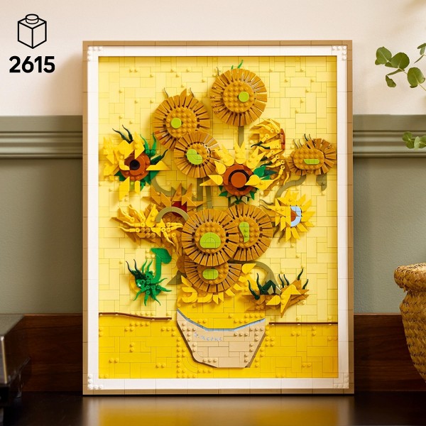 LEGO Art Vincent van Gogh – Los Girasoles Set de Construcción 31215 2