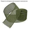 Unique Bargains DIY Wrapping Decoration Soft Burlap Fabric Wired Ribbon - 3 of 4