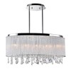 CWI Lighting Benson 5 Light Drum Shade Chandelier With Chrome Finish - 2 of 3