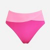 Women's Color Block High Waisted Bikini Bottom Swimsuit - Cupshe - 4 of 4