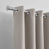 Dainty Home Hamden Solid 100% Blackout Thermal Insulated Grommet Single Curtain Panel - 2 of 4