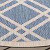 Beach House BHS282 UV & Stain Resistant Non-Shedding Power Loomed Indoor/Outdoor Rugs - Safavieh - 4 of 4