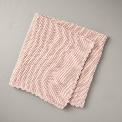 Scalloped Trim Knit Baby Blanket - Hearth & Hand™ with Magnolia - image 1 of 3