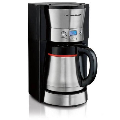 Hamilton Beach Programmable Thermal Coffee Maker - Black