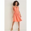 VENUS Womens Smocked Midi Dress - 4 of 4